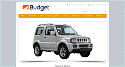 Desktop Screenshot of budget-belize.com